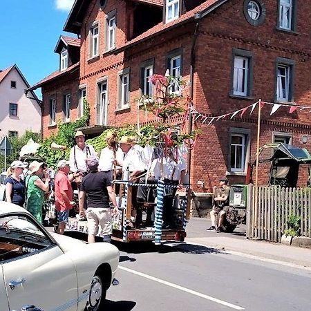 Ferienwohnung Zur Eisenbahn 弗拉敦根 外观 照片